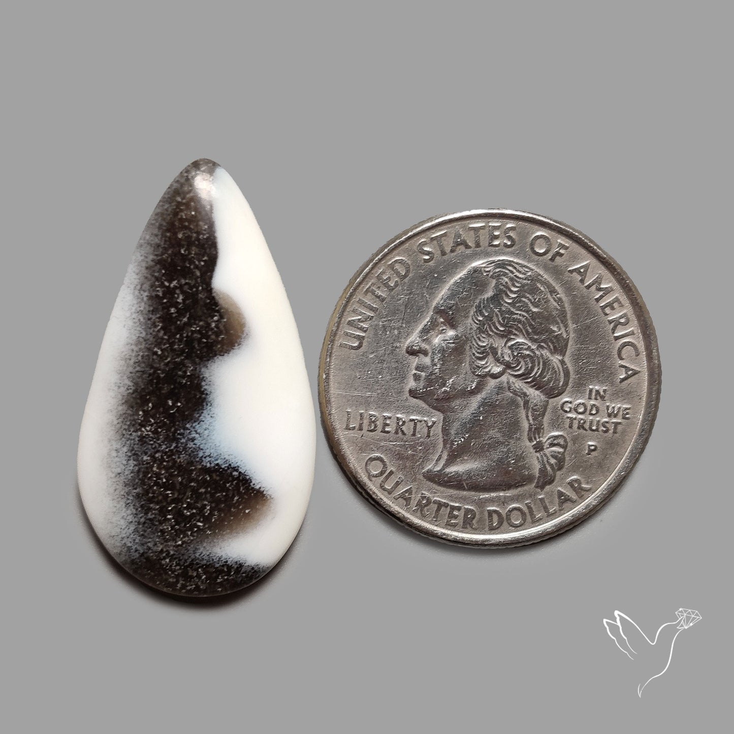 Owyhee Blue Opal Cabochon