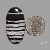 Tuxedo Agate Cabochon