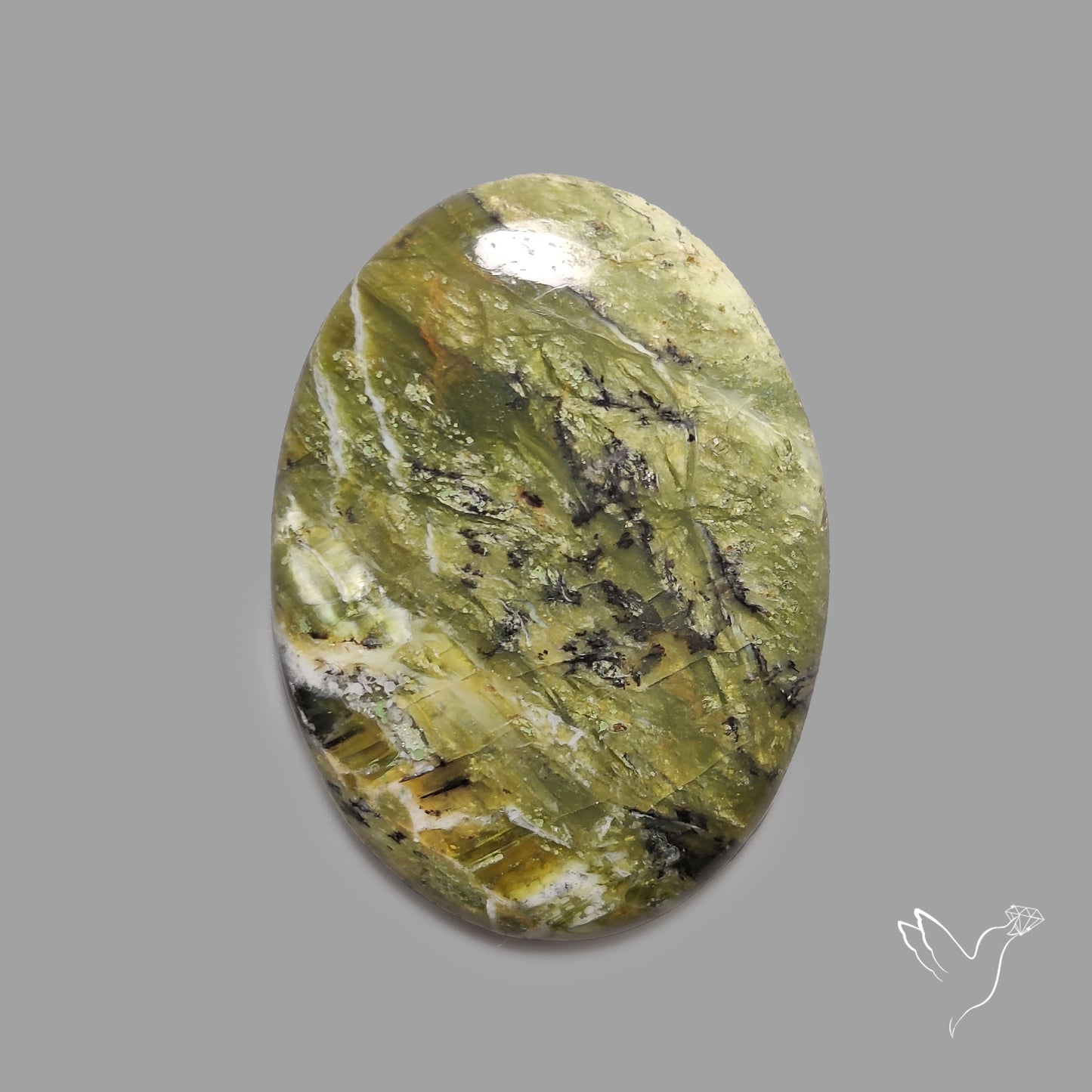 Green Swiss Opal Cabochon
