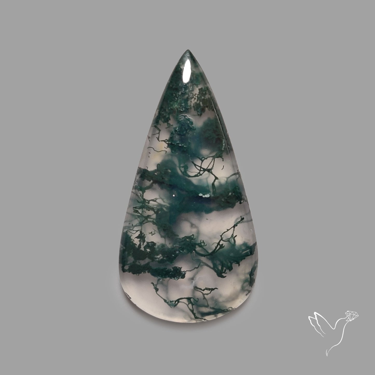 Moss Agate Cabochon