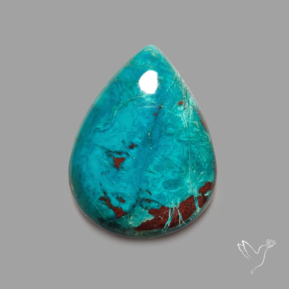 High Dome Chrysocolla Cabochon