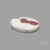 Pink Tourmaline In Quartz Cabochon