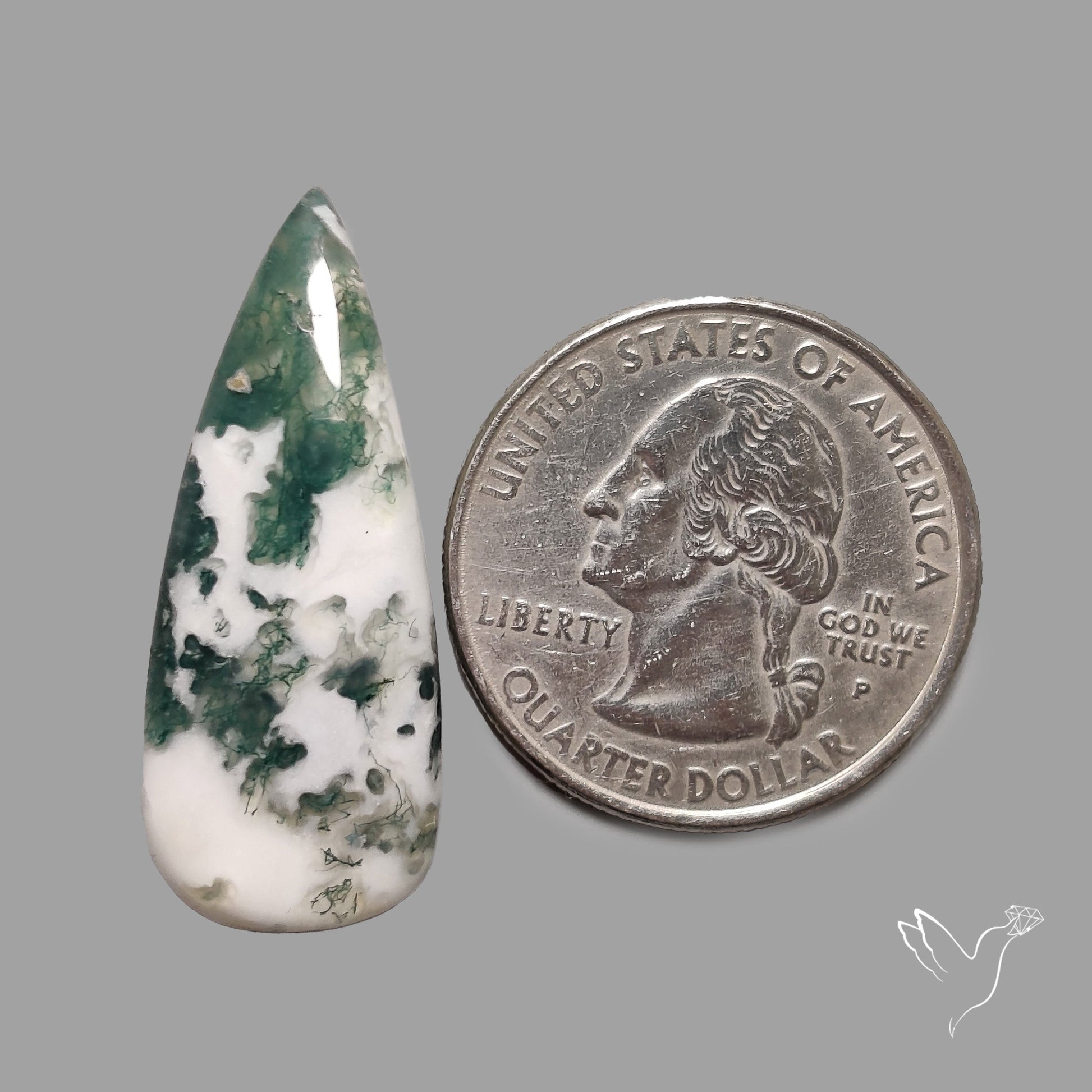 Tree Agate Cabochon