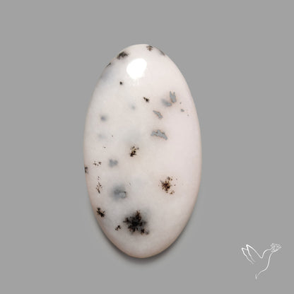 Pink Dendritic Opal Cabochon