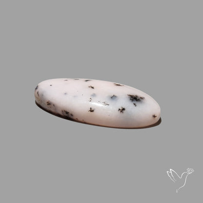 Pink Dendritic Opal Cabochon