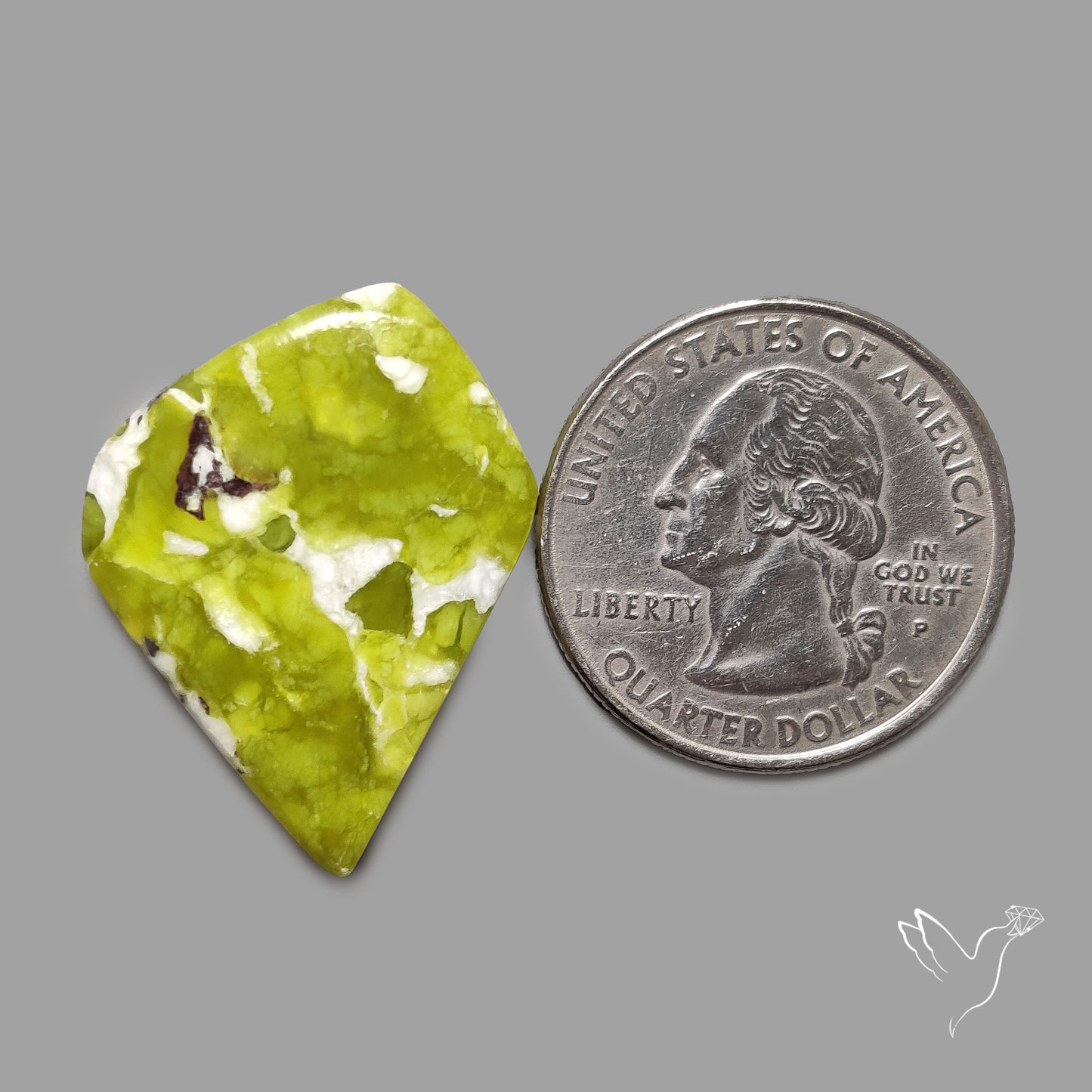 Lizardite Serpentine Cabochon