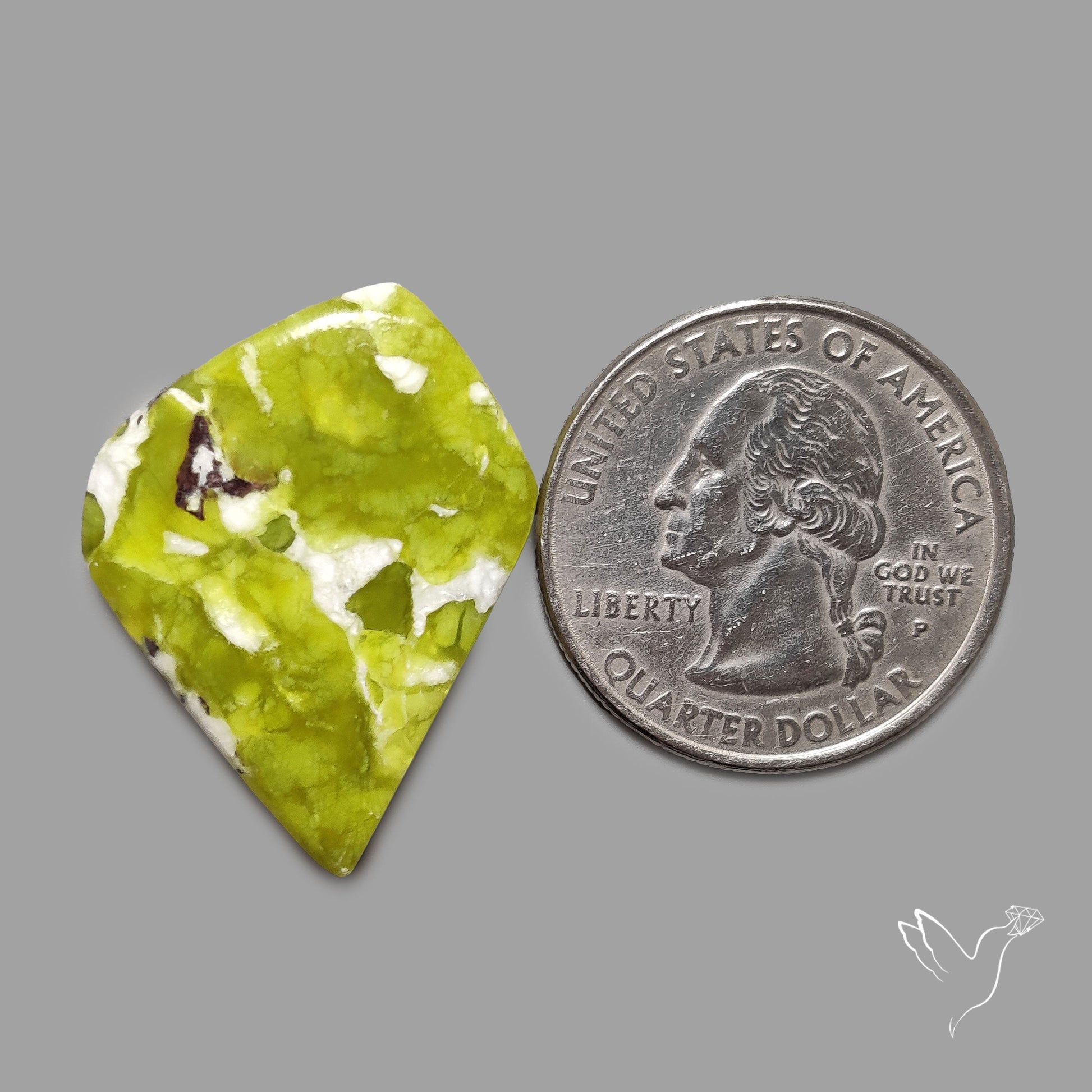 Lizardite Serpentine Cabochon