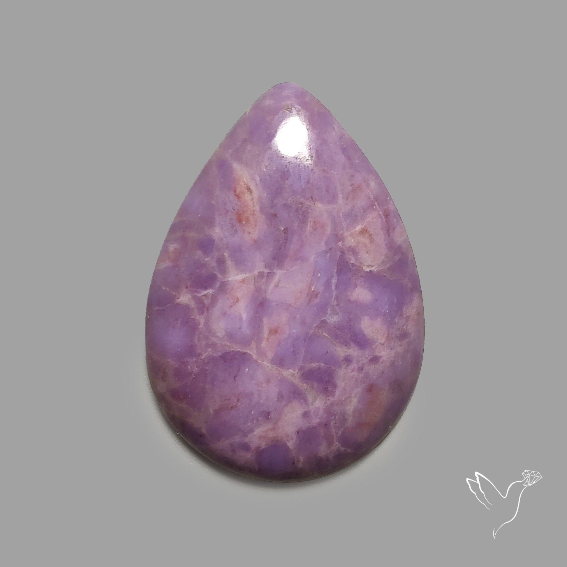 Lavender Purple Jade Cabochon