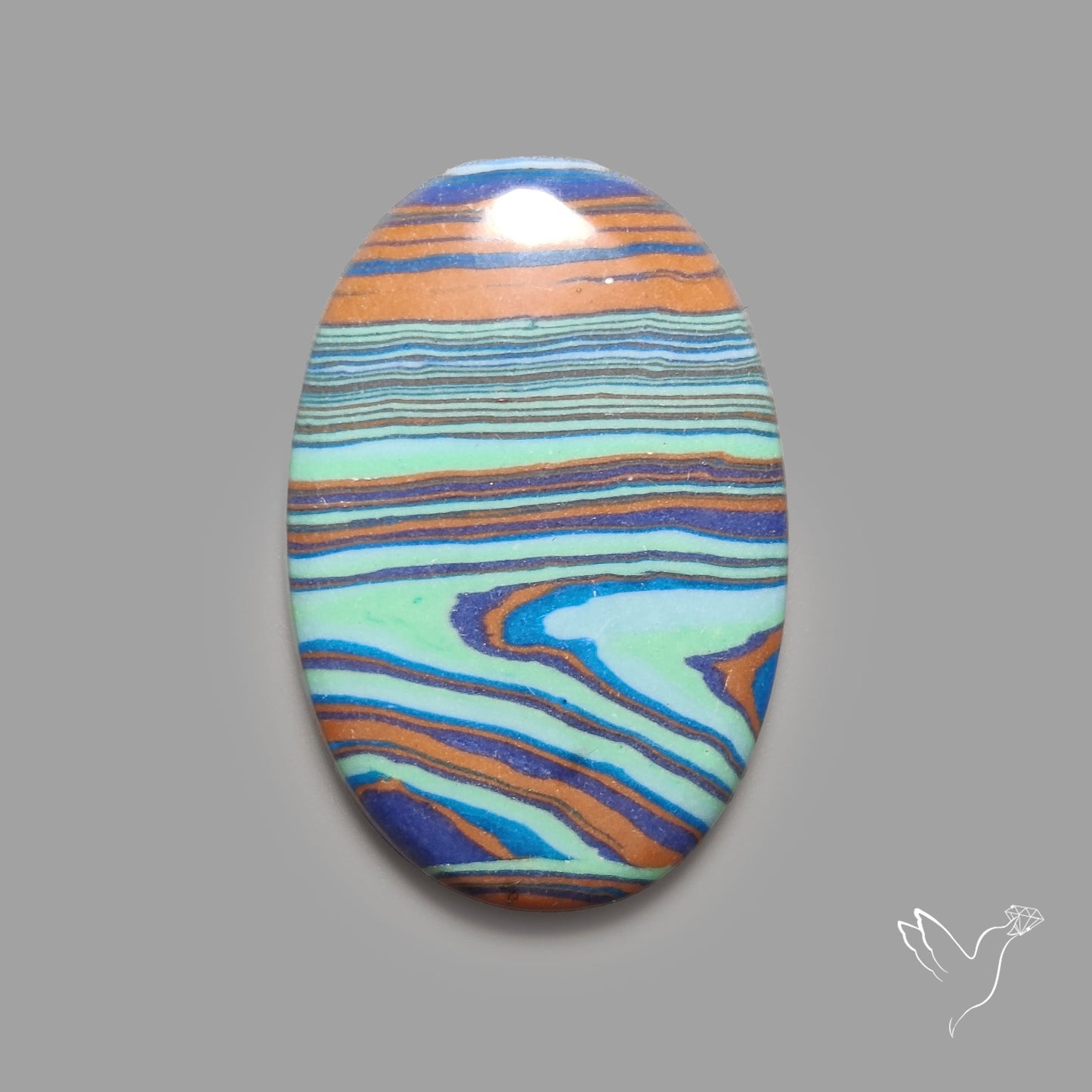Rainbow Calcilica Cabochon
