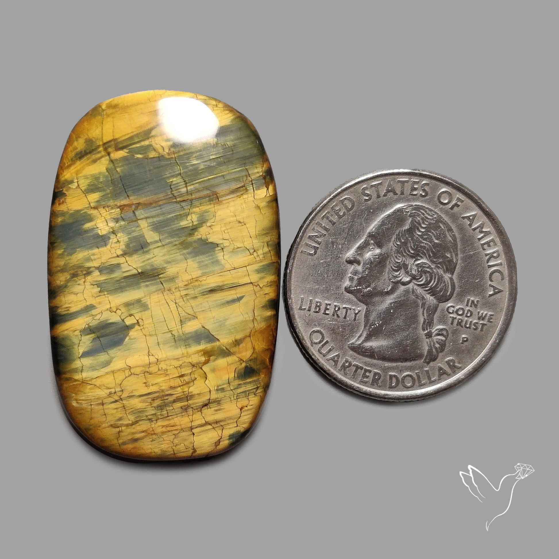 Golden Nellite Cabochon