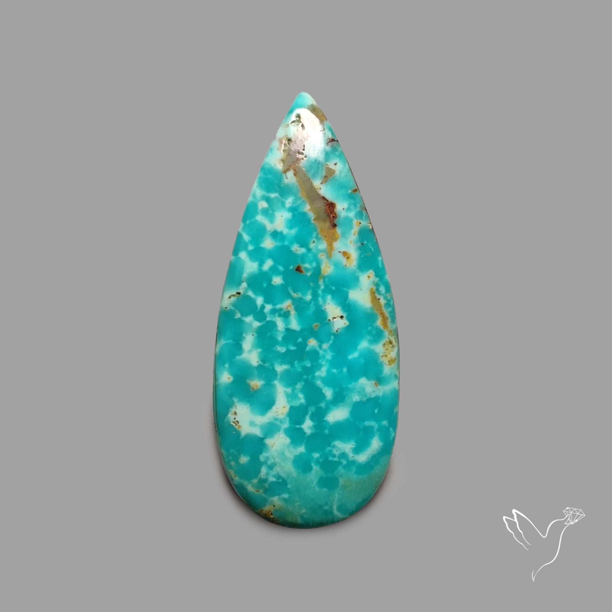 Rare Arizona Patogonia Turquoise Cabochon