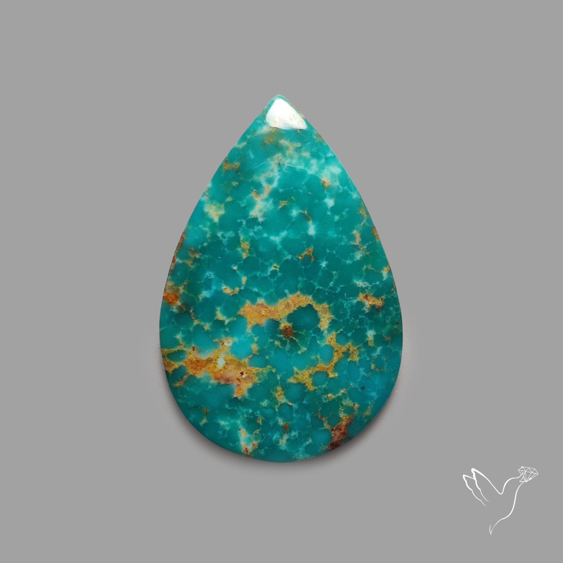Rare Arizona Patogonia Turquoise Cabochon