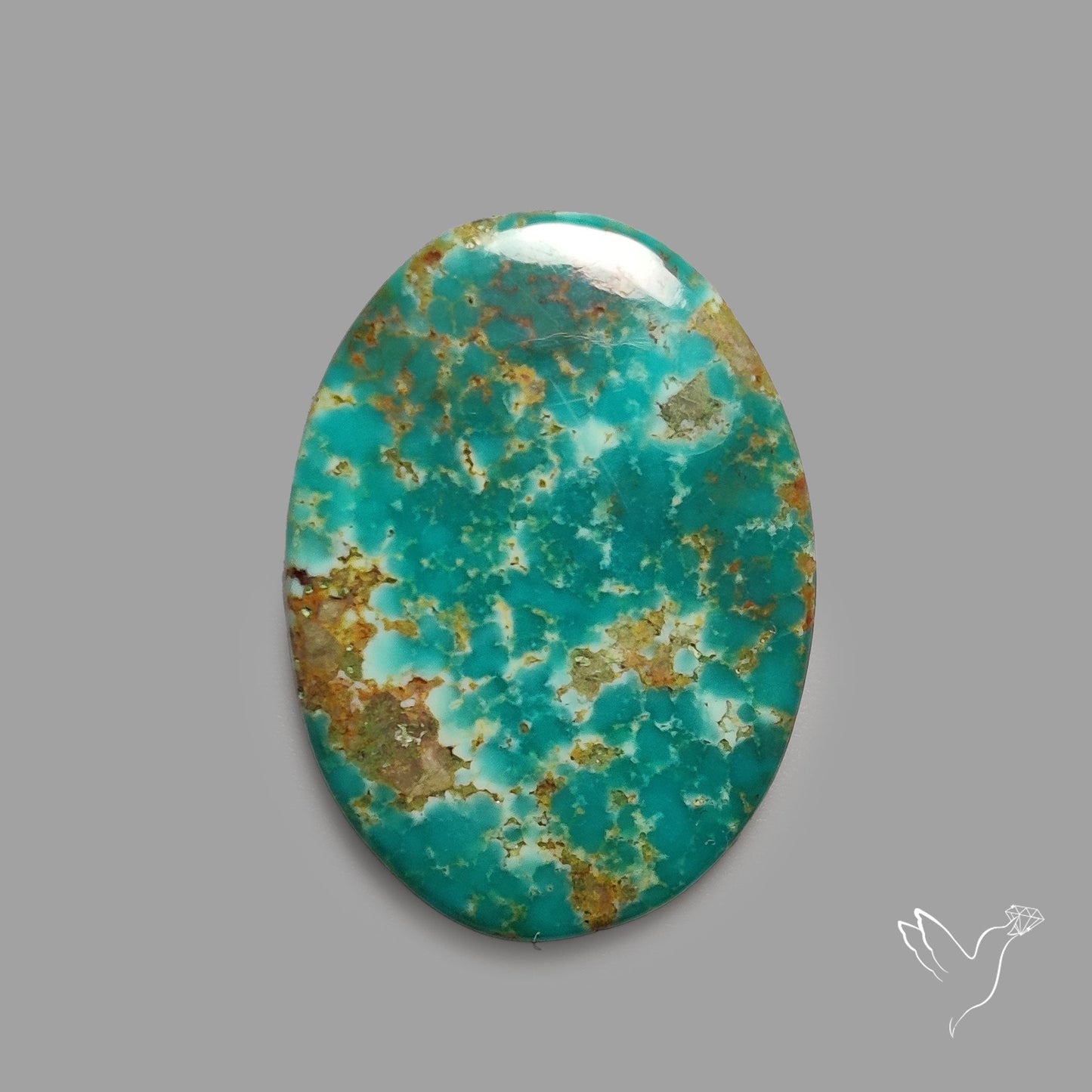 Rare Arizona Patogonia Turquoise Cabochon