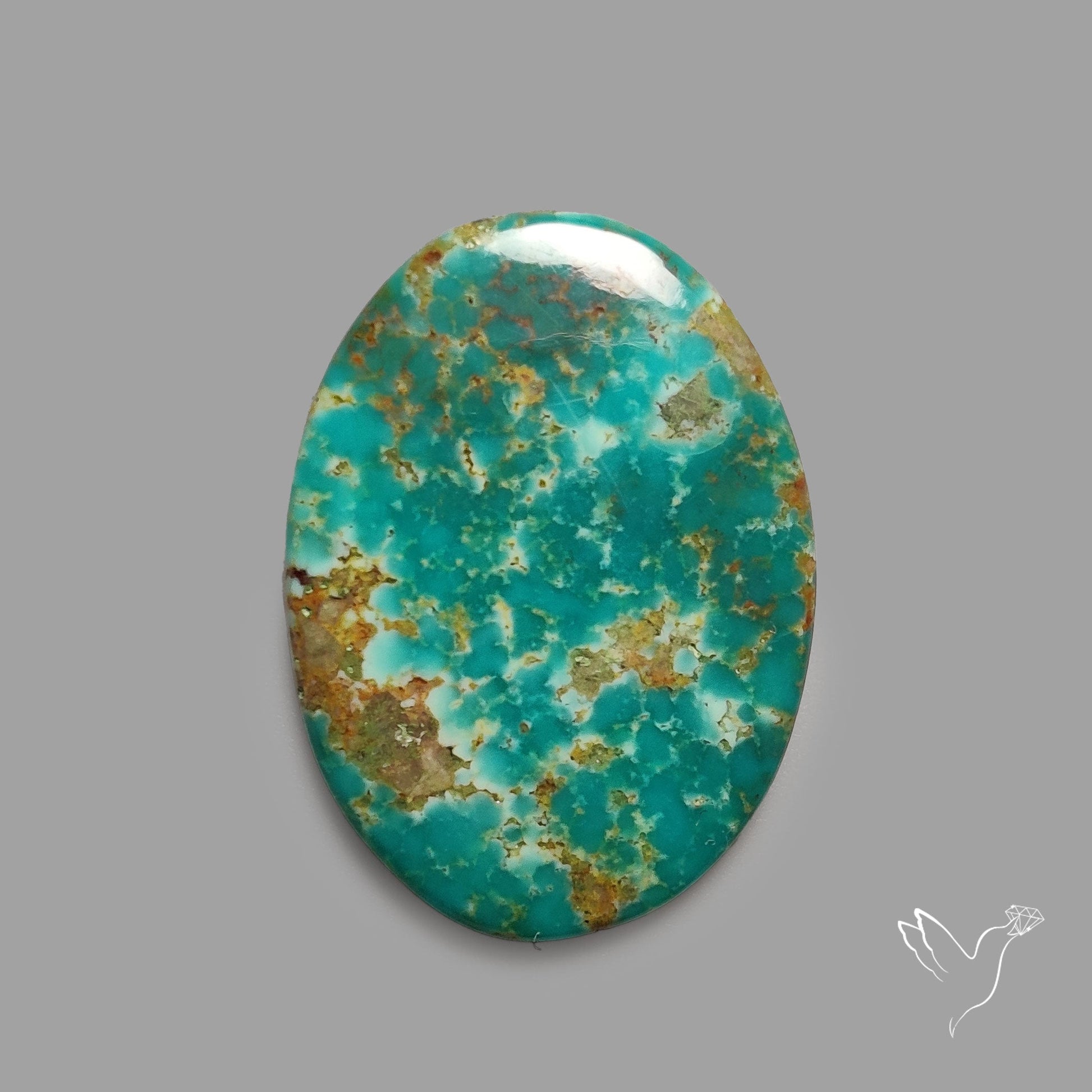 Rare Arizona Patogonia Turquoise Cabochon