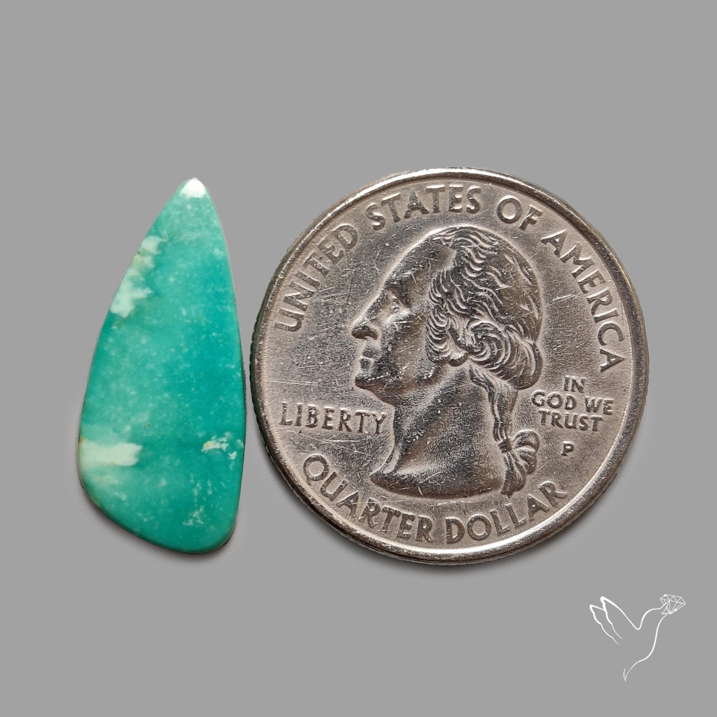 Rare Arizona Patogonia Turquoise Cabochon