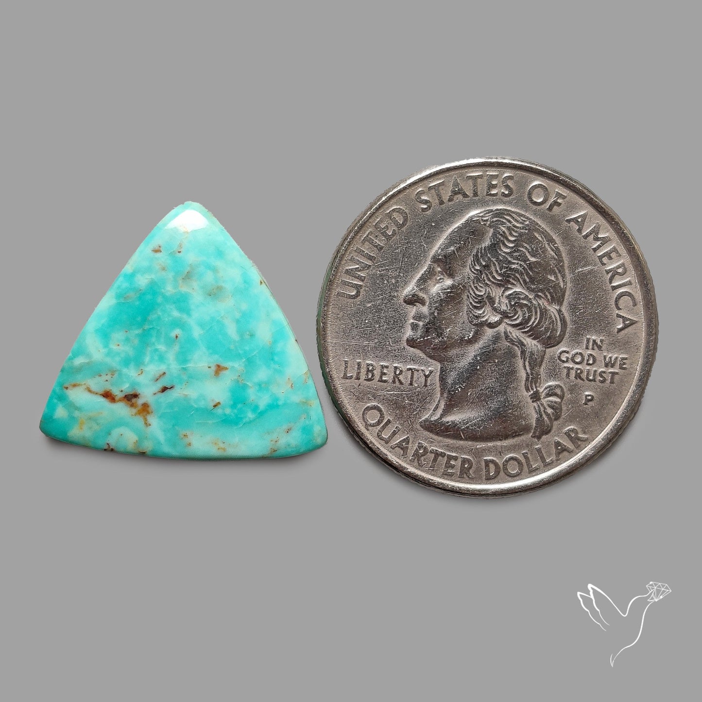 Rare Arizona Patogonia Turquoise Cabochon