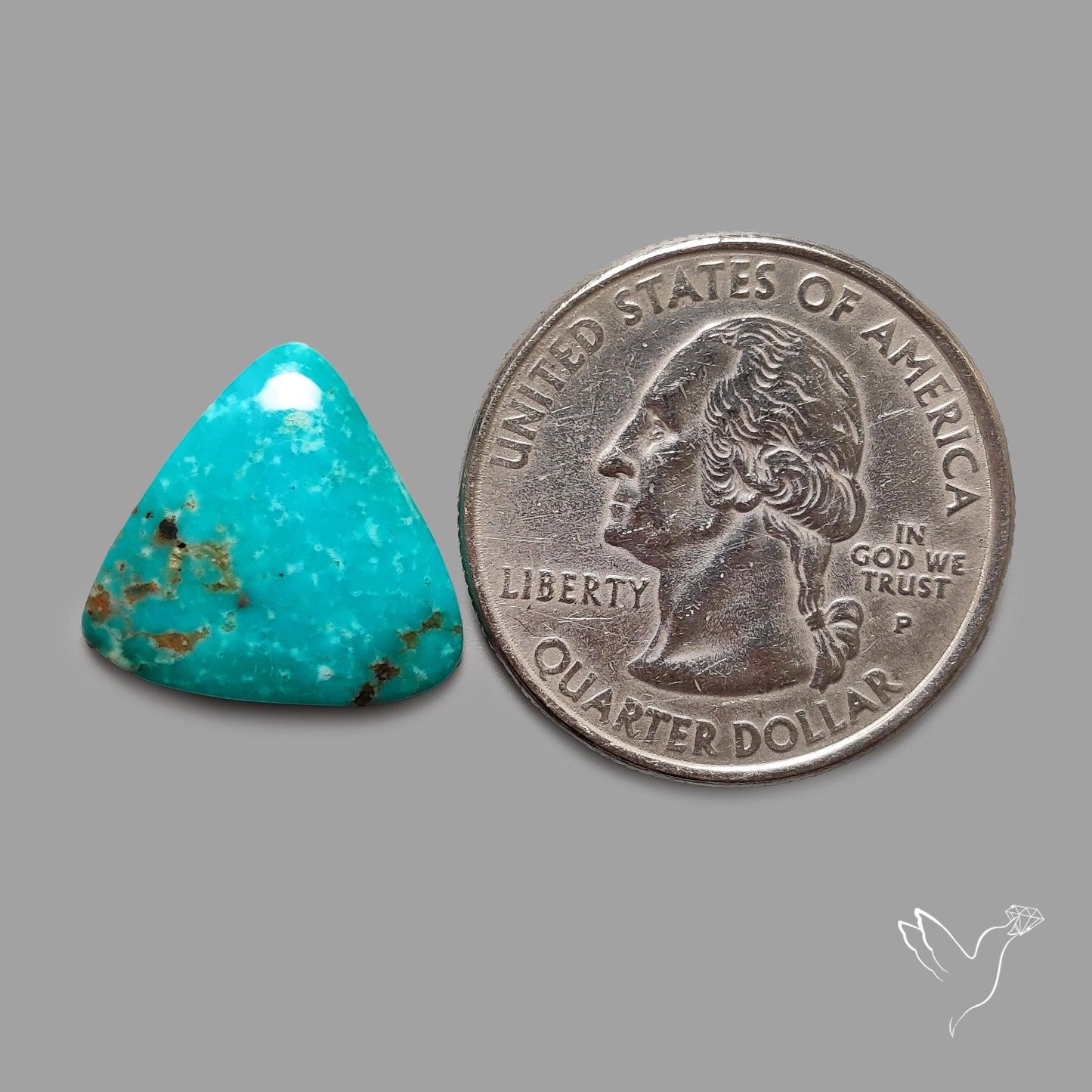 Rare Arizona Patogonia Turquoise Cabochon