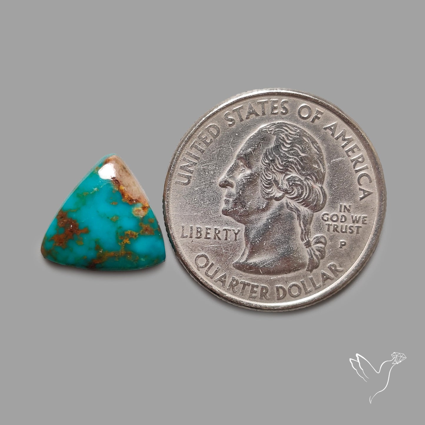 Rare Arizona Patogonia Turquoise Cabochon