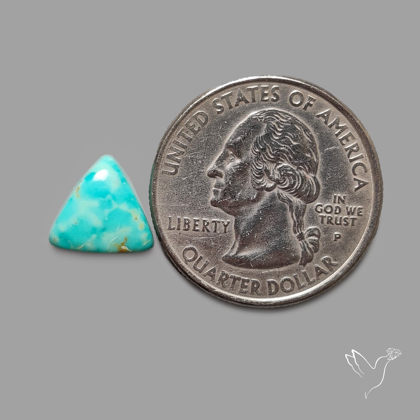 Rare Arizona Patogonia Turquoise Cabochon