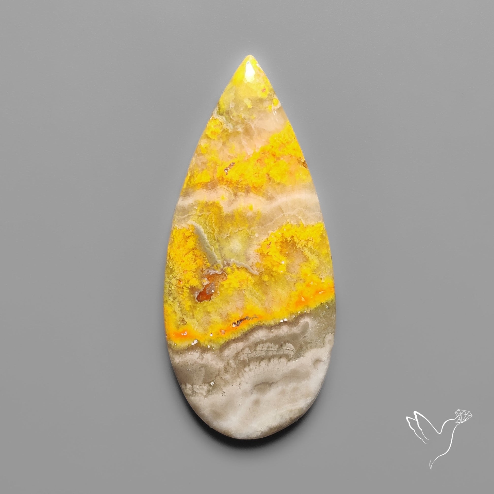 Bumble Bee Jasper Cabochon