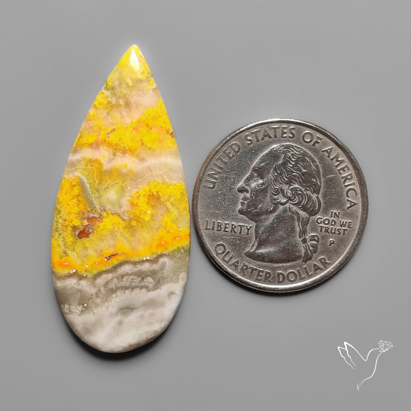 Bumble Bee Jasper Cabochon