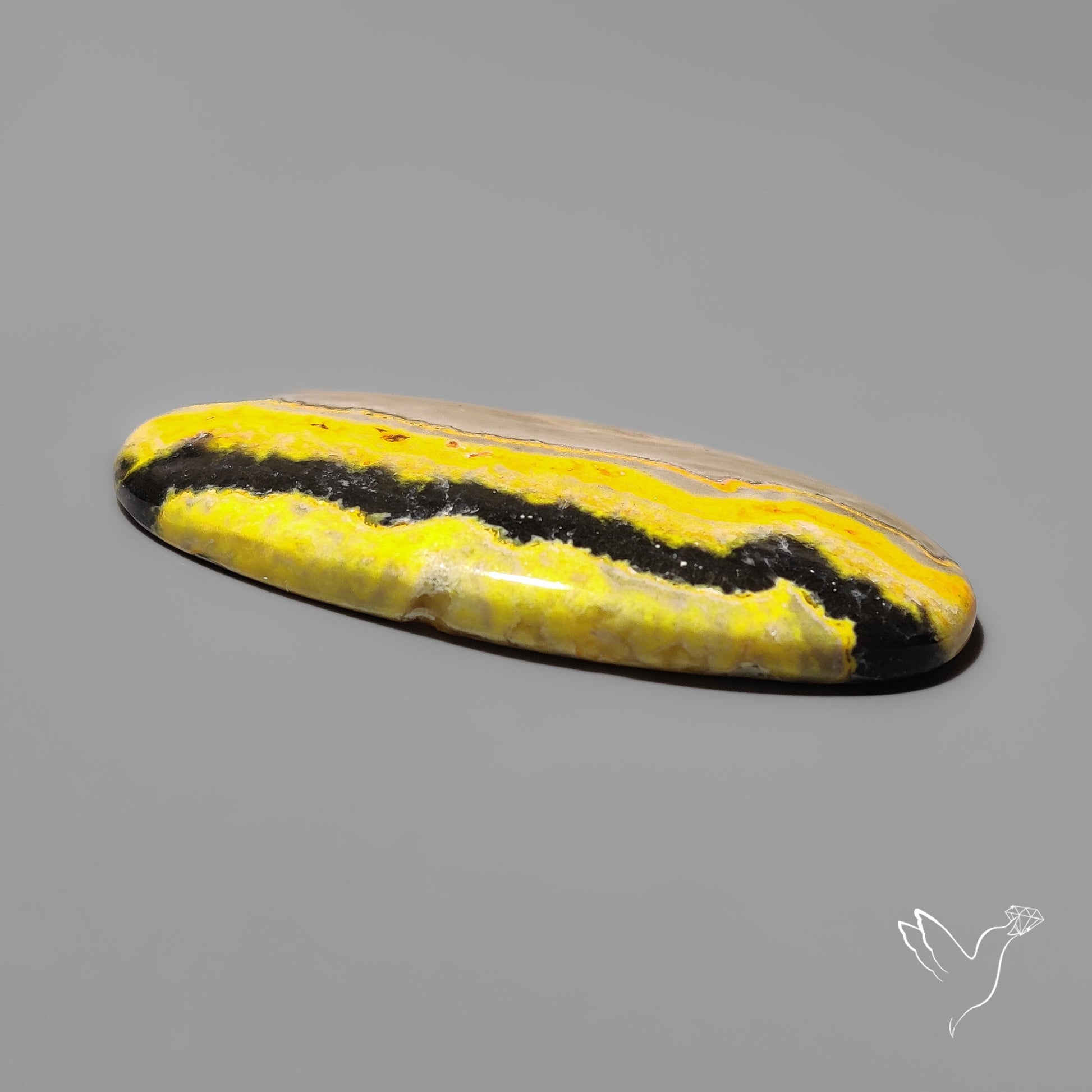 Bumble Bee Jasper Cabochon
