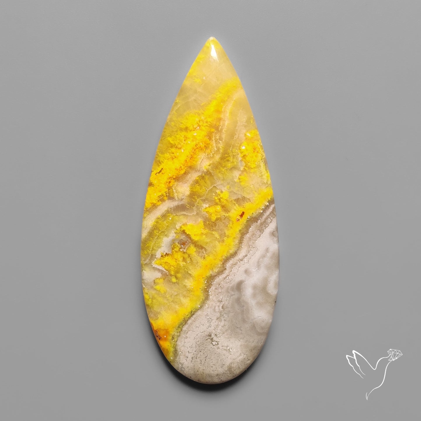 Bumble Bee Jasper Cabochon