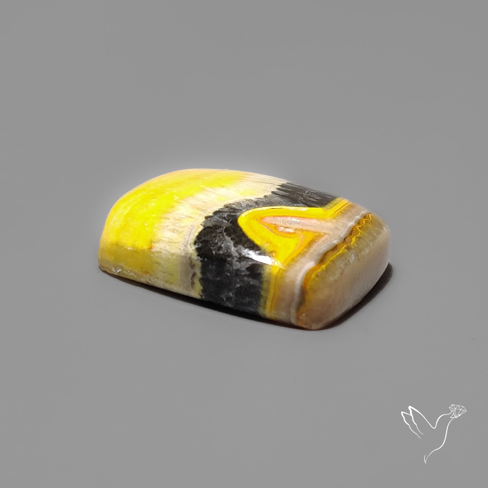 Bumble Bee Jasper Cabochon