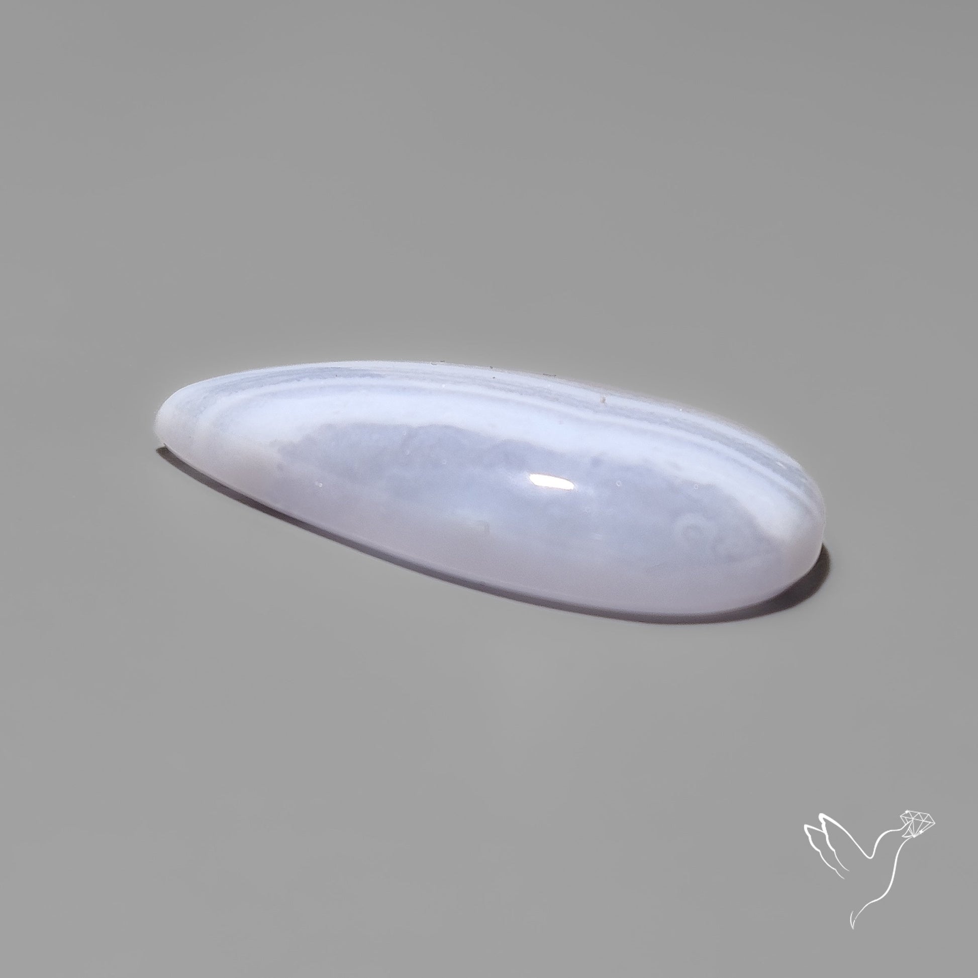 Blue Lace Agate Cabochon