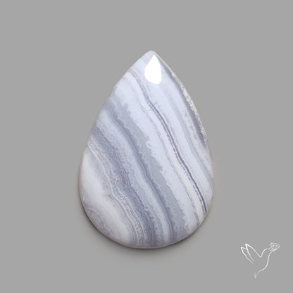 Blue Lace Agate Cabochon
