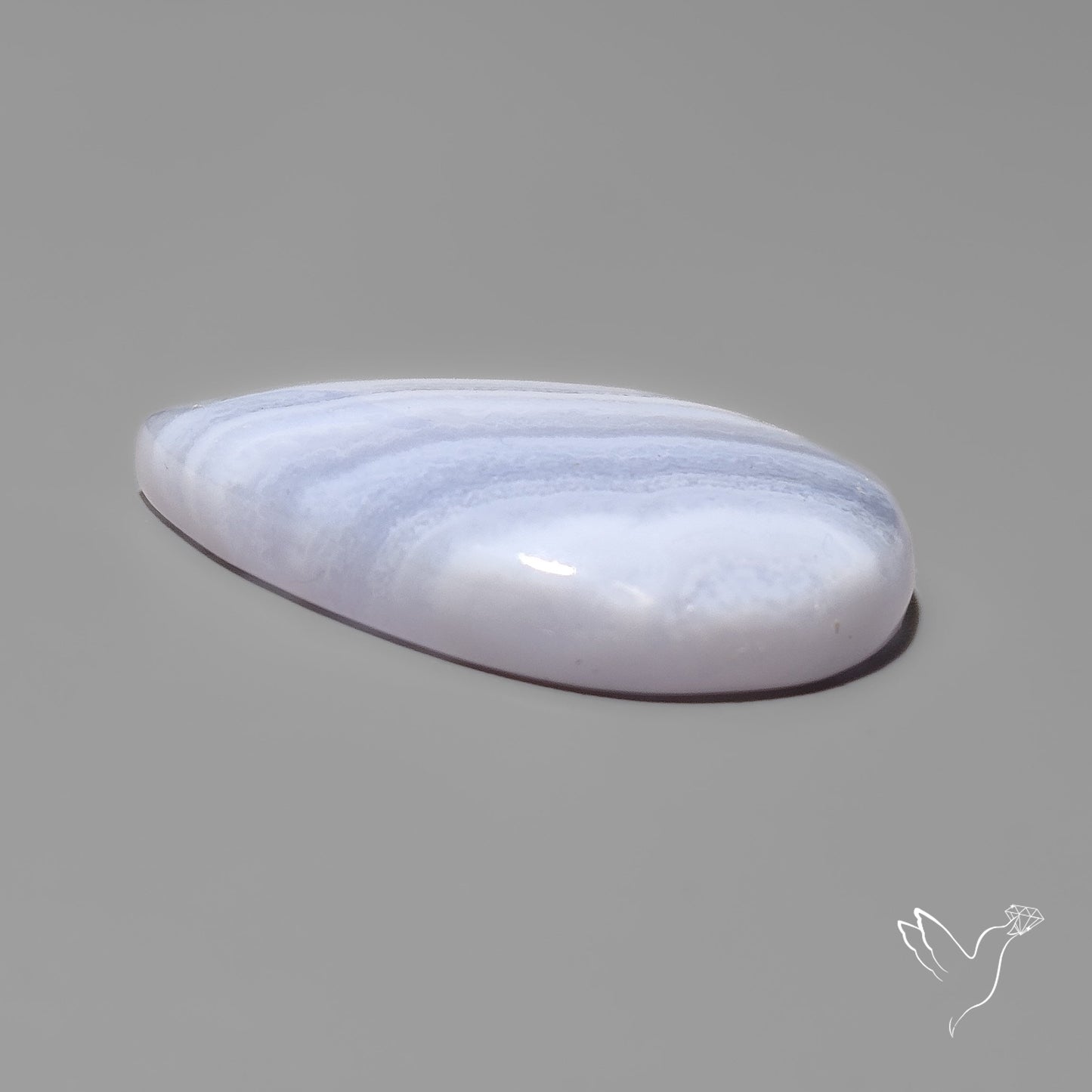 Blue Lace Agate Cabochon