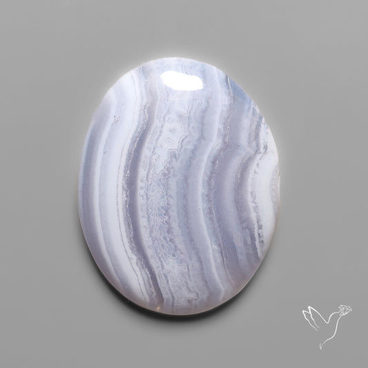 Blue Lace Agate Cabochon