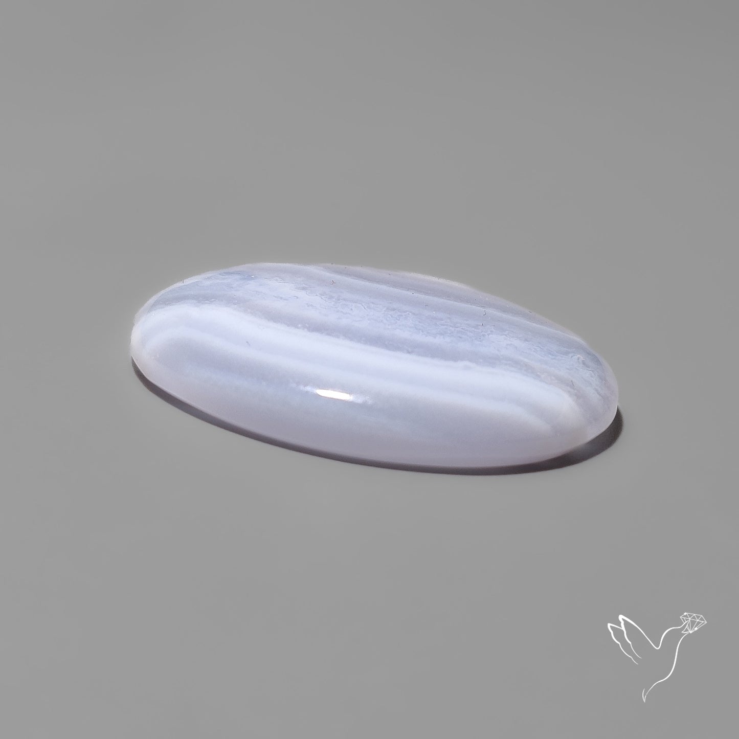 Blue Lace Agate Cabochon