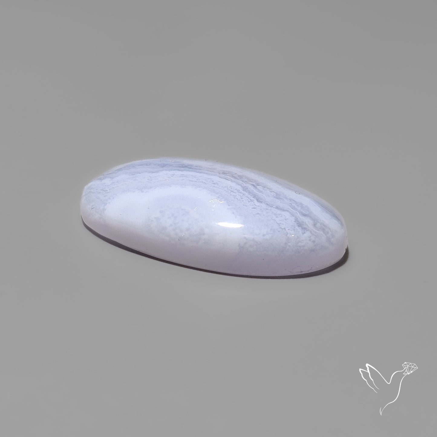 Blue Lace Agate Cabochon