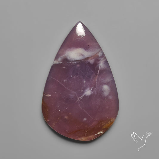 Purple Java Chalcedony Cabochon