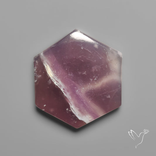 Purple Java Chalcedony Cabochon