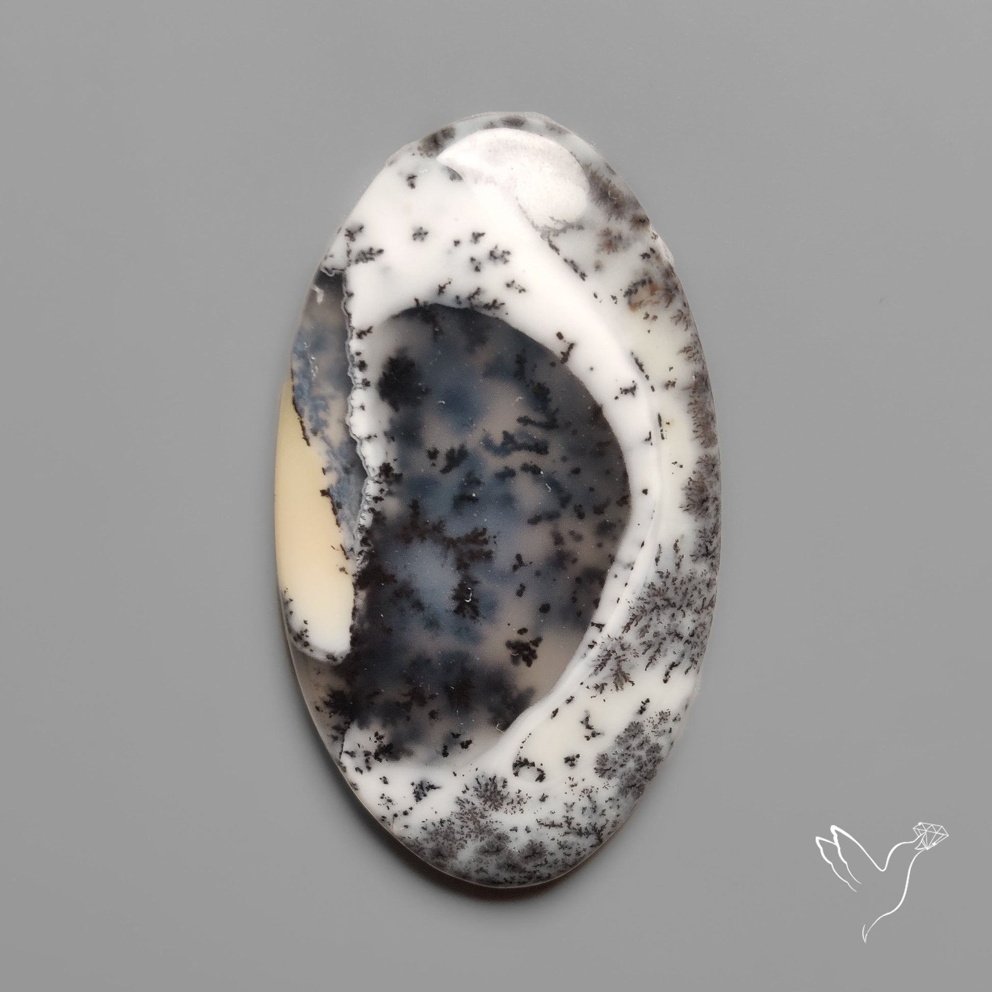 Dendritic Agate Cabochon
