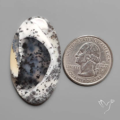Dendritic Agate Cabochon