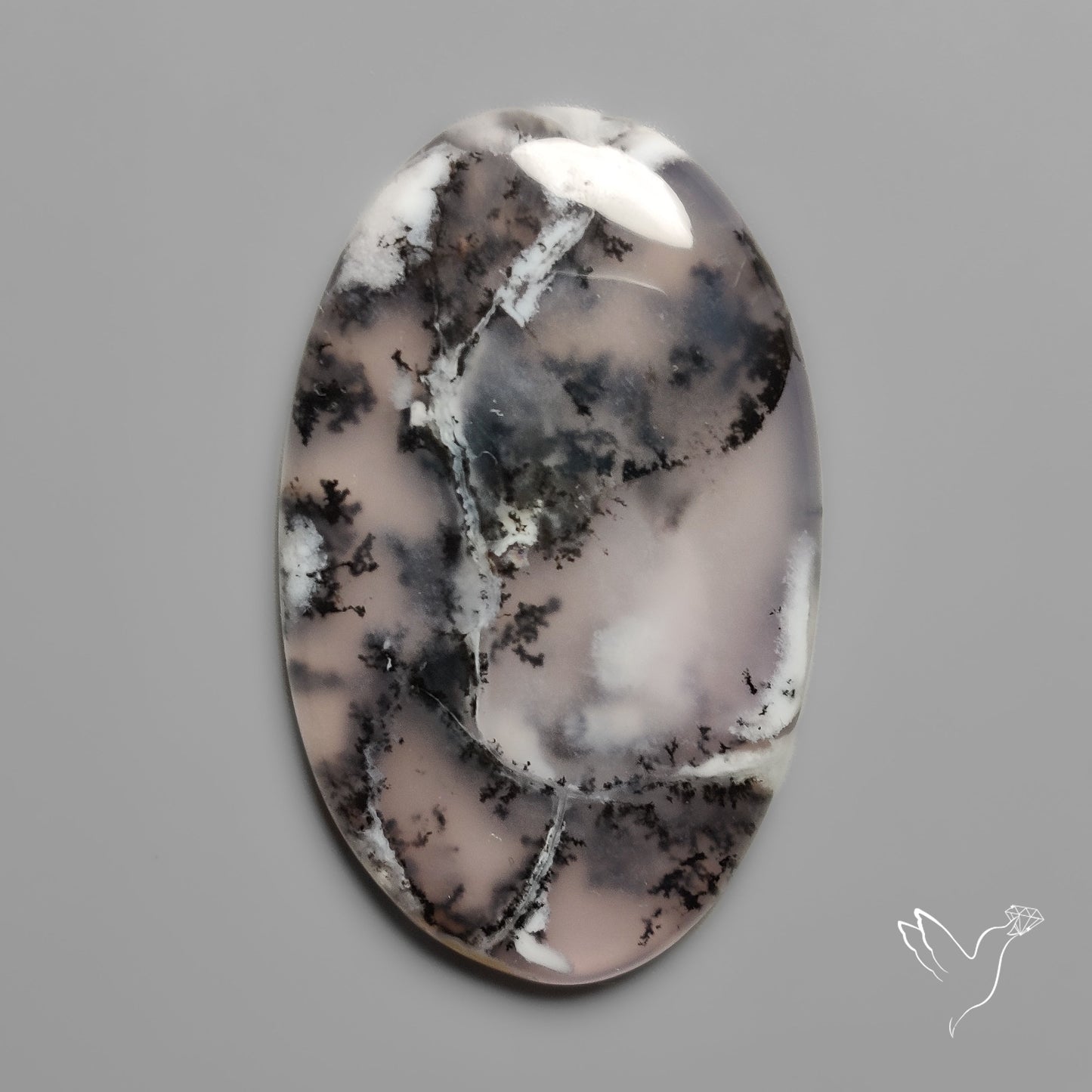 Dendritic Agate Cabochon