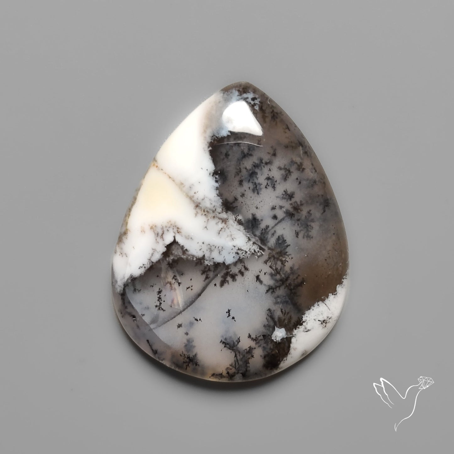 Dendritic Agate Cabochon