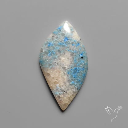 Trolleite Quartz Cabochon