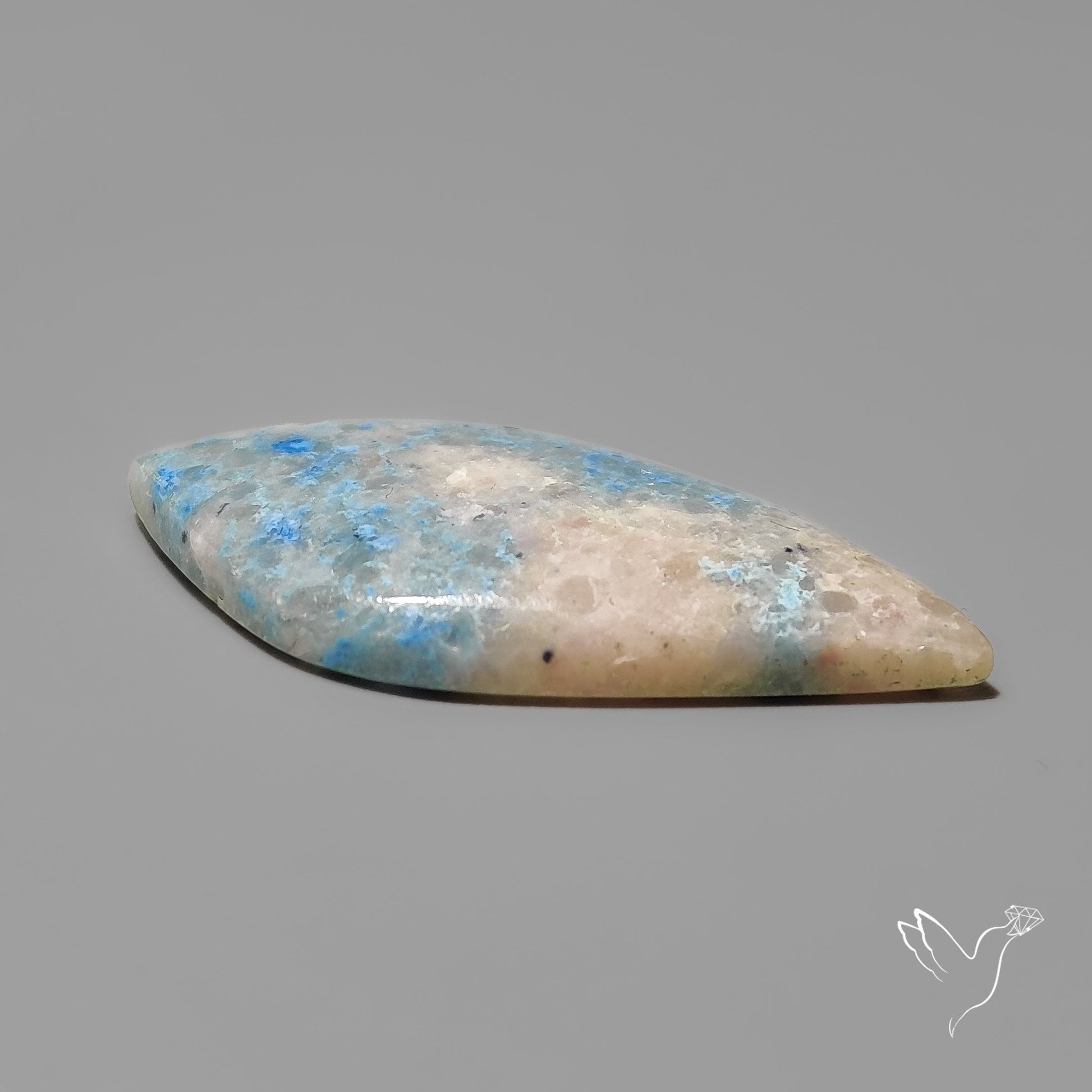 Trolleite Quartz Cabochon