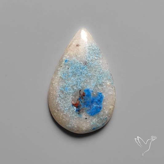 Trolleite Quartz Cabochon