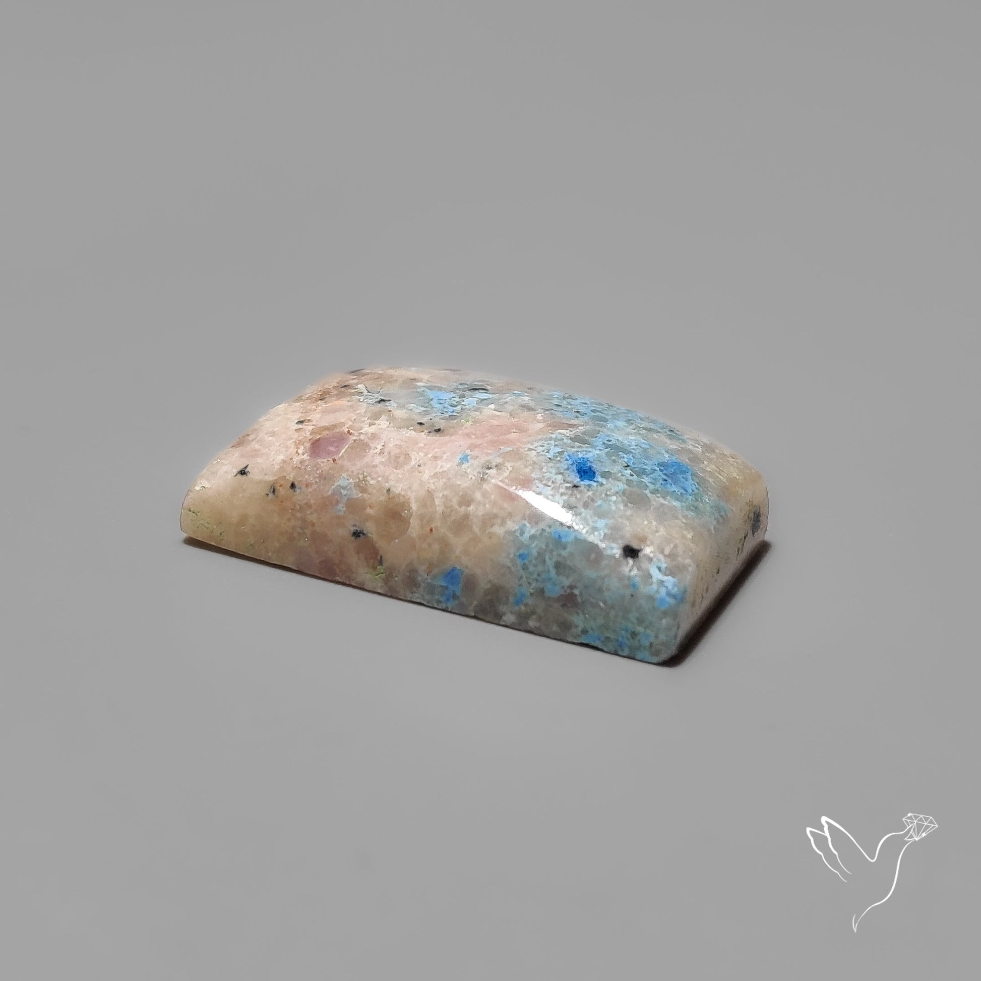 Trolleite Quartz Cabochon