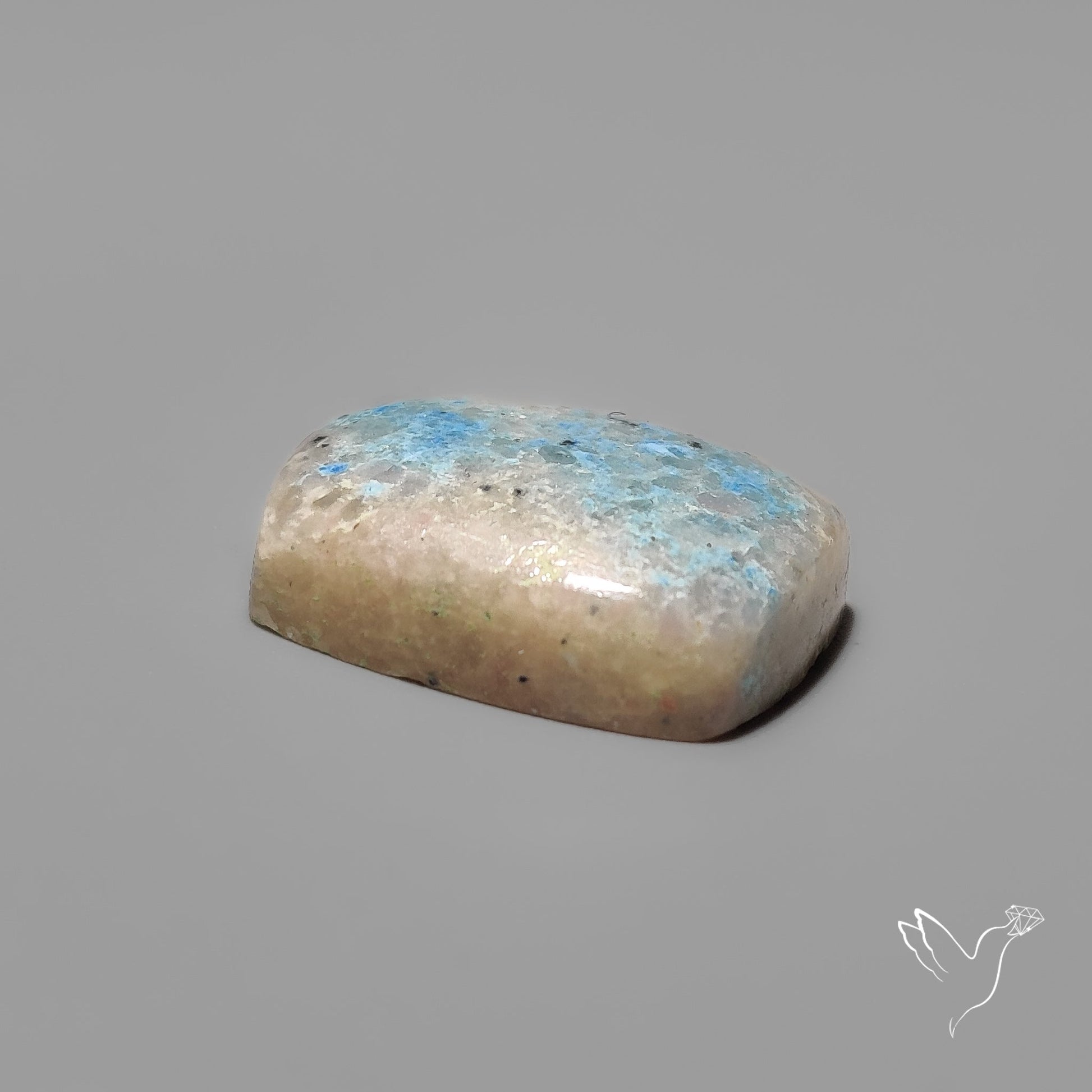 Trolleite Quartz Cabochon