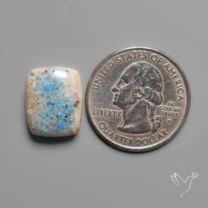 Trolleite Quartz Cabochon