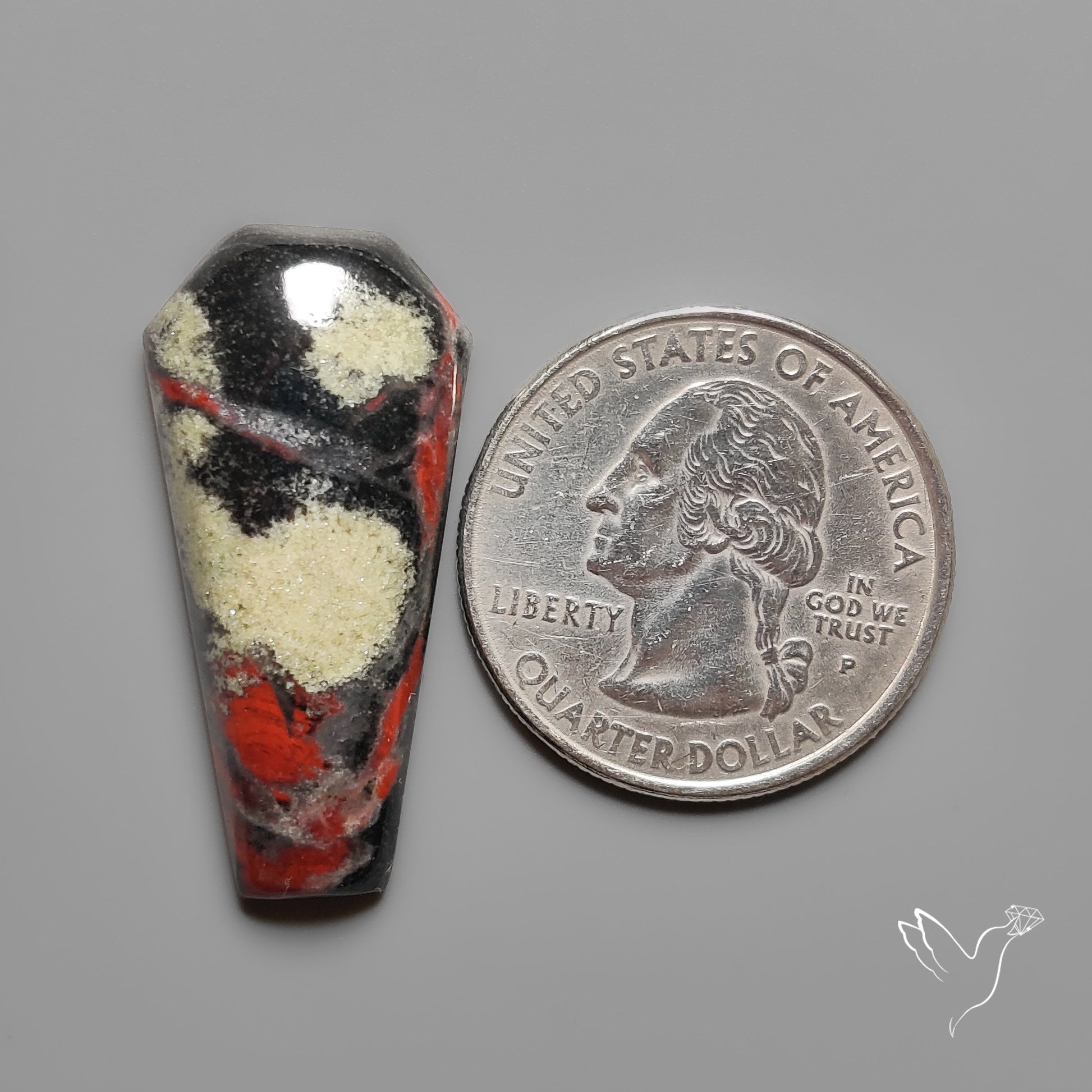 Snakeskin Jasper Coffin