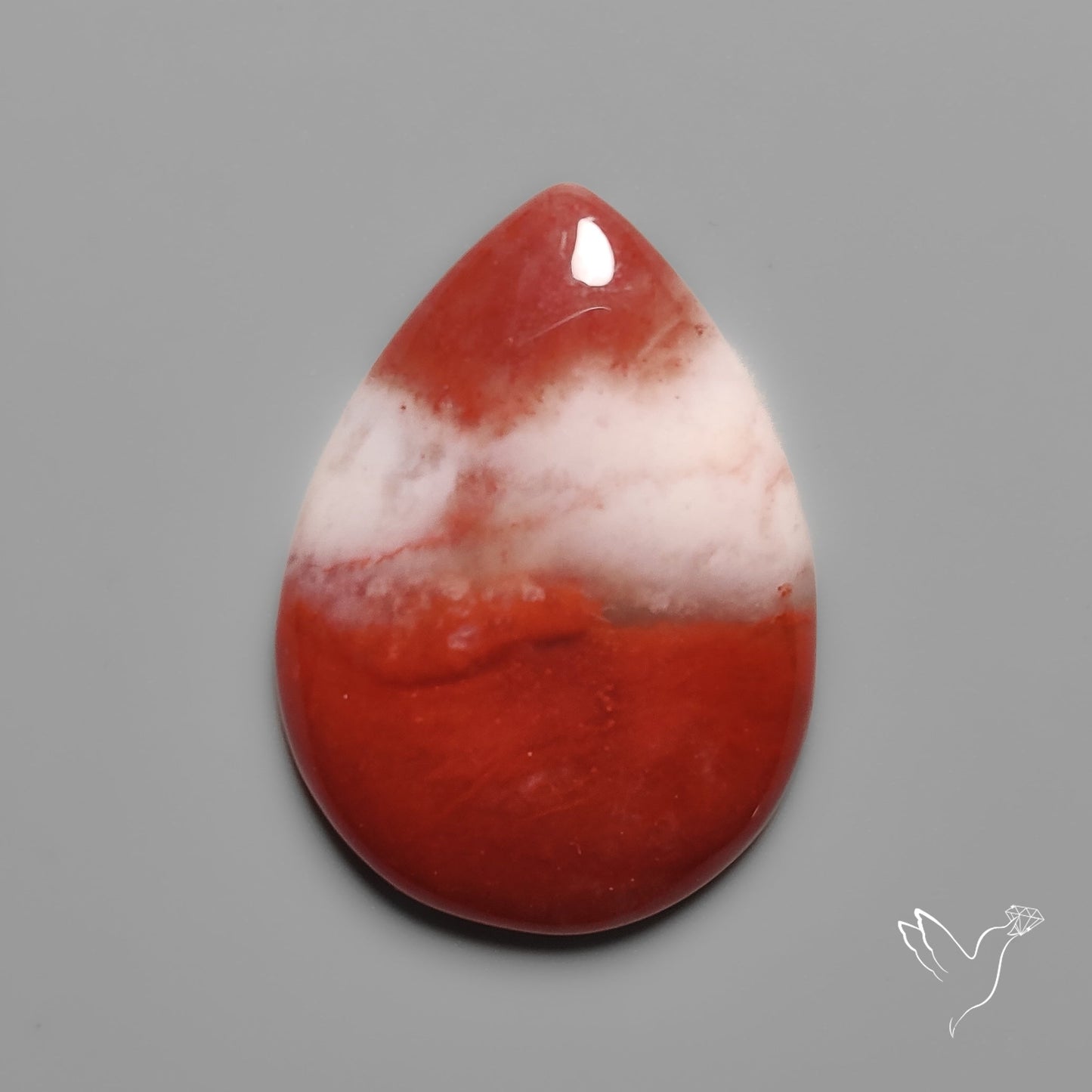 Natural Strawberry Quartz Cabochon
