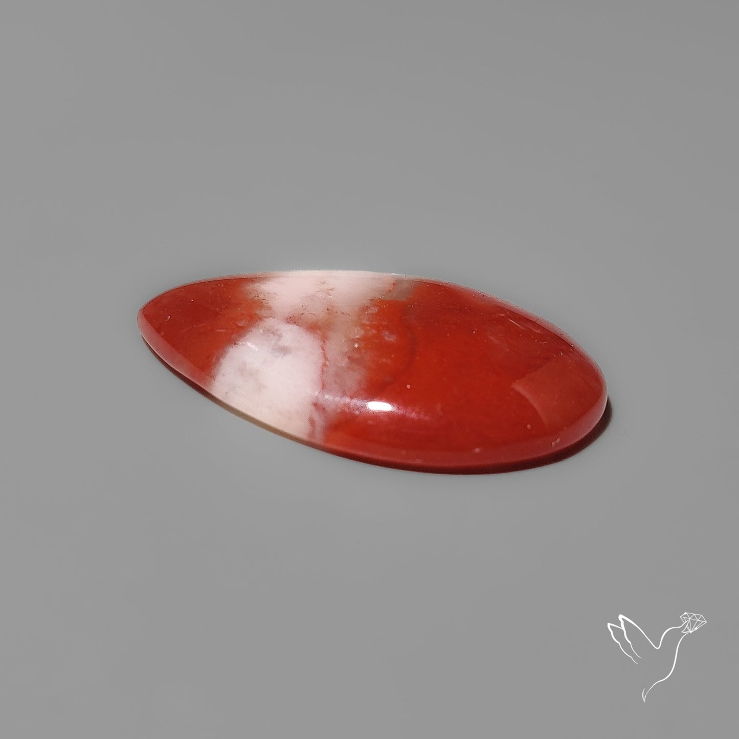 Natural Strawberry Quartz Cabochon