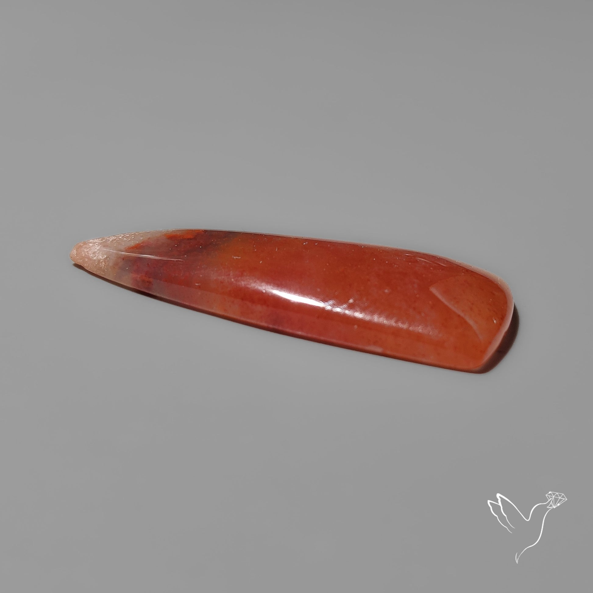 Natural Strawberry Quartz Cabochon